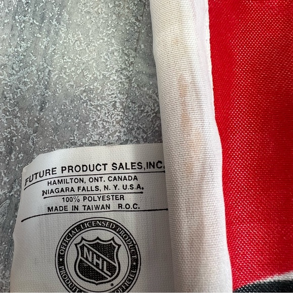 Vintage Ottawa Senators Mini Flag Rare 18”x12.5” NHL Hockey - Picture 4 of 6